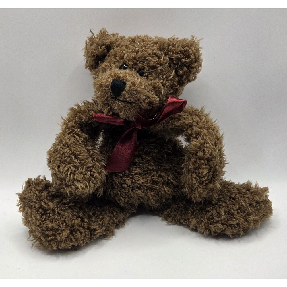 VTG 90s The Boyds Collection Bear Willmar Flatski Handmade Plush Toy